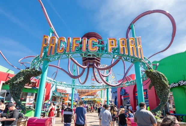 Visiting the Santa Monica Pier with Kids: Pacific Park