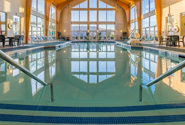 Photo of indoor pool at Vacation village, a family friendly resort near Boston