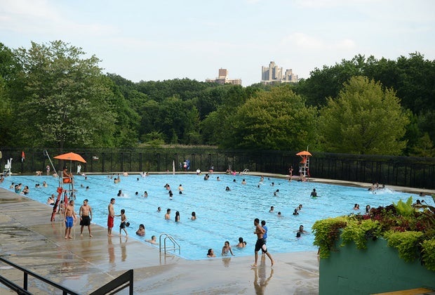 pool van cortlandt Park