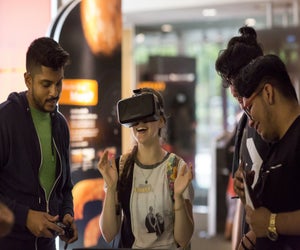 Spring Break Family night is great for older kids, too. Photo courtesy of New York Hall of Science