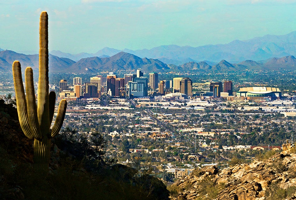 The skyline of Phoenix is breathtaking. Photo courtesy of Visit Phoenix