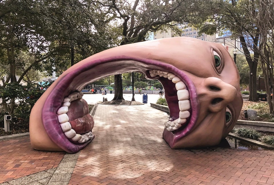 The famous MOSH mouth will eat you alive! Photo courtesy of Visit Jacksonville