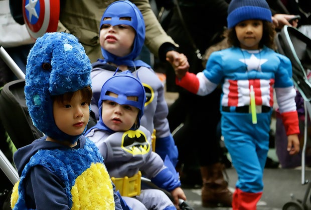 Trick or treat in NYC Greenwich Village