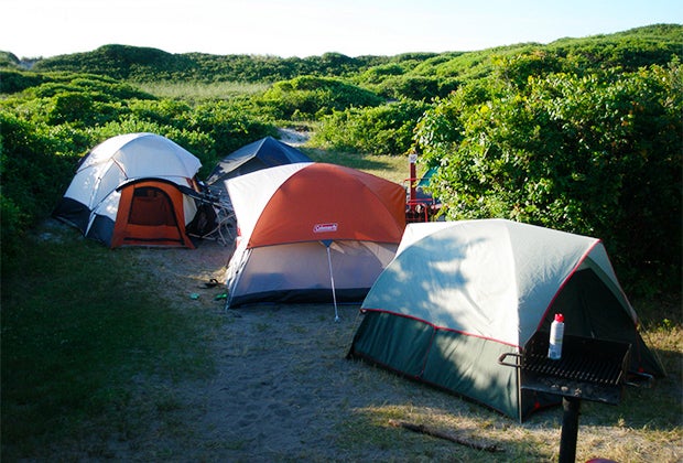 Go camping at Fire Island's Watch Hill campground