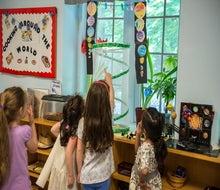 The Bronxville Montessori School develops varied programs for children as young as 18 months through their kindergarten years using the Montessori approach.
