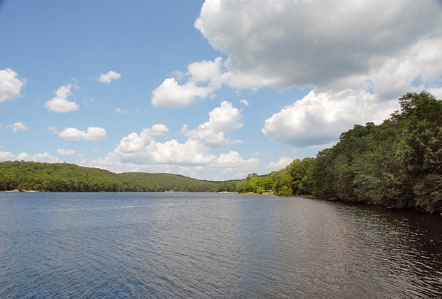 Fishing in the Hudson Valley Lake Sebago