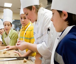 The hands-on classes at CIA Foodies are meant to get kids excited about cooking. Photo courtesy of the CIA