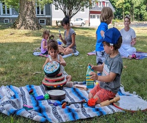 Bond with your children at Peek-a-Boo Family Music. Photo courtesy of Peek-a-Boo Family Music