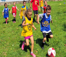 Golden Touch Soccer provides weeklong, half-day soccer summer camps for boys and girls of all ability levels. Photo courtesy of the camp