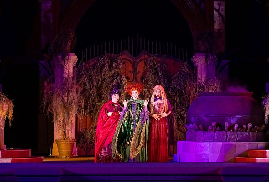 Villains like the Sanderson sisters always have a good time at Mickey's Not-So-Scary Halloween Party! Photo courtesy WDW