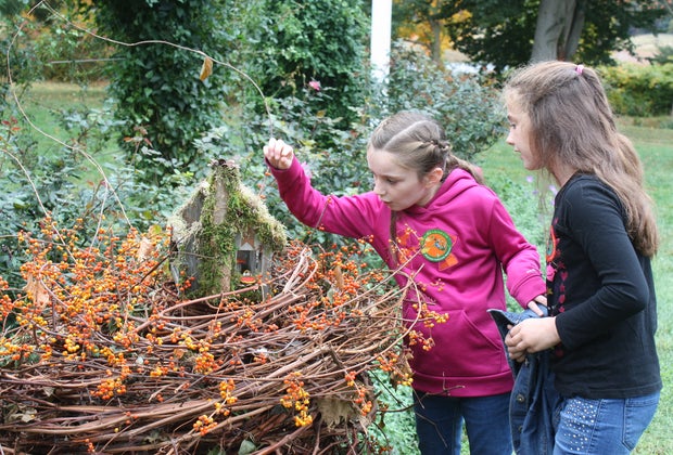 Image of children exporing Wee Fairie Village - Best Fall Day Trips from Boston