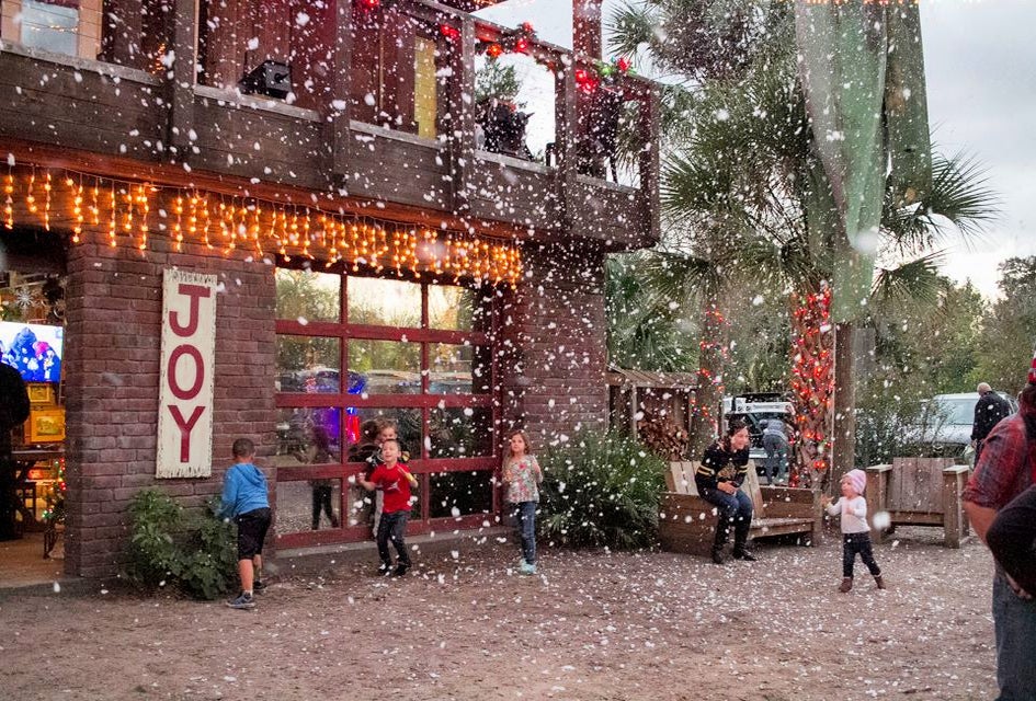 Snow is in the forecast for Wekiva Island's Winter Wonderland. Photo by Jessica Swatts