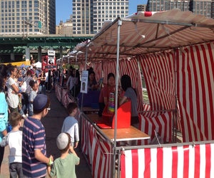 Enjoy a full day of county fair magic in Manhattan with live bands, sideshow performers, carnival rides and games, local vendors and cotton candy at the West Side C0unty Fair. Photo  courtesy of Summer on the Hudson