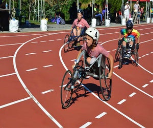 Cheer on the Wheelchair Games on Saturday in White Plains. Photo courtesy of the Burke Rehabilitation Hospital