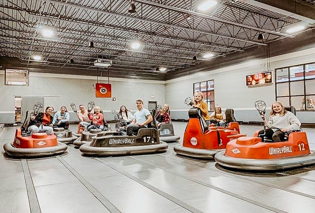 Whirlyball is one of the best teen birthday party ideas in Chicago
