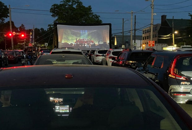 Dine and Drive-In movie serie in White Plains