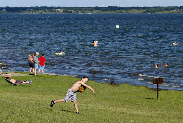 Lake Whitney is north of Waco