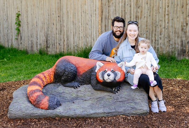 red panda: Interactive Wildlife Rescue at the Philadelphia Zoo