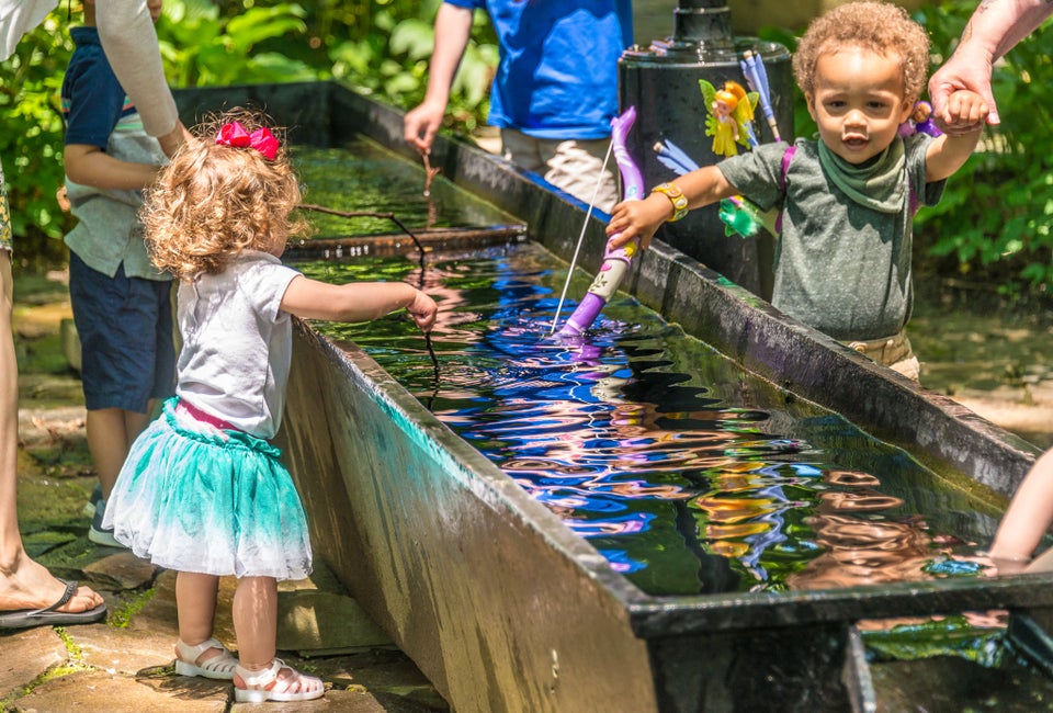 Play in the enchanting fairy-tale gardens at the Winterthur Museum Garden & Library. Photo courtesy of the museum