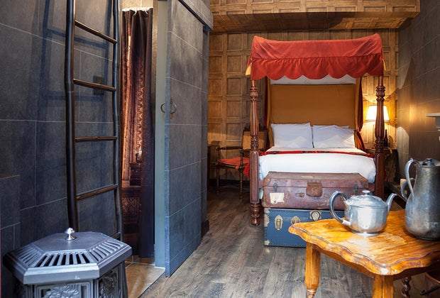 Best Themed Hotel Suites: : Wizard Chambers at Georgian House Hotel — London : Hotel Suites Around the World That Will Blow Your Kids' Minds