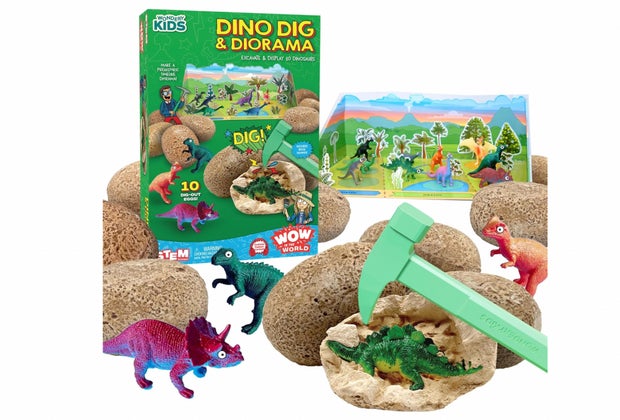 Dino Dig & Diorama from Wondery Kids is hours of fun. Photo courtesy of Wondery Kids