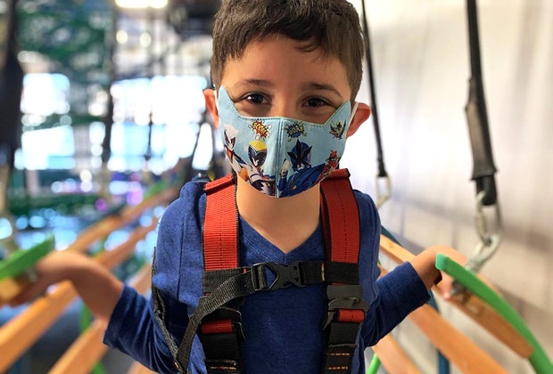 Xtreme Energy offers a three-level maze during its private playtime