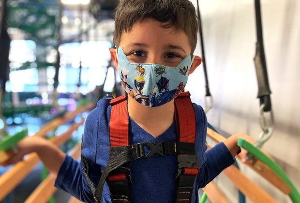 Xtreme Energy offers a three-level maze during its private playtime