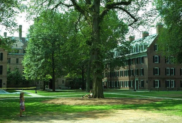Image of Yale University in New Haven.