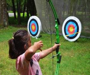 Learn archery at the YMCA of Greater Bergen County's summer day camp. Photo courtesy of the YMCA