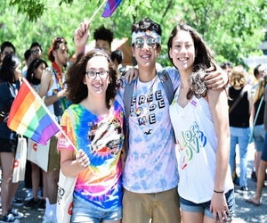 Head to Central Park for Youth Pride, a place for young people to celebrate NYC Pride with their friends. Photo courtesy of the event