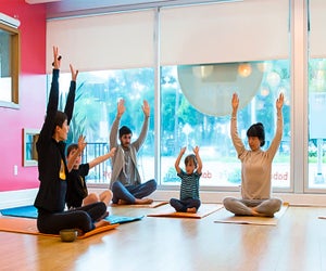 Get those LA kids into yoga classes with you as soon as possible! Photo courtesy of Zooga Yoga in Culver City